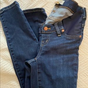 Madewell side panel maternity jeans
